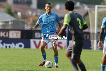 2024-07-16 - Napoli's Spanish defender Rafa Marin during friendly match SSC Napoli Anaune val di Non SSC Napoli's 2024-25 preseason training camp in val di sole in Trentino, Dimaro Folgarida

 - NAPOLI VS ANAUNE VAL DI NON - FRIENDLY MATCH - SOCCER