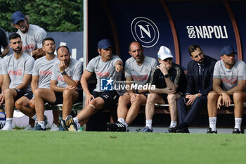 2024-07-16 - Napoli’s Italian coach Antonio Conte gesticulate during friendly match SSC Napoli Anaune val di Non SSC Napoli's 2024-25 preseason training camp in val di sole in Trentino, Dimaro Folgarida

 - NAPOLI VS ANAUNE VAL DI NON - FRIENDLY MATCH - SOCCER