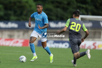 2024-07-16 - Napoli's Brazilian defender Natan controls the ball during friendly match SSC Napoli Anaune val di Non SSC Napoli's 2024-25 preseason training camp in val di sole in Trentino, Dimaro Folgarida

 - NAPOLI VS ANAUNE VAL DI NON - FRIENDLY MATCH - SOCCER