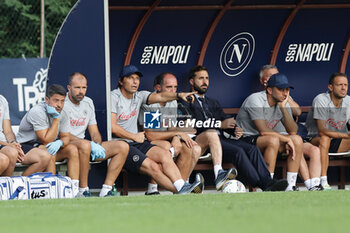 2024-07-16 - Napoli’s Italian coach Antonio Conte gesticulate during friendly match SSC Napoli Anaune val di Non SSC Napoli's 2024-25 preseason training camp in val di sole in Trentino, Dimaro Folgarida

 - NAPOLI VS ANAUNE VAL DI NON - FRIENDLY MATCH - SOCCER