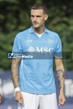 2024-07-16 - Napoli's Spanish defender Rafa Marin during friendly match SSC Napoli Anaune val di Non SSC Napoli's 2024-25 preseason training camp in val di sole in Trentino, Dimaro Folgarida

 - NAPOLI VS ANAUNE VAL DI NON - FRIENDLY MATCH - SOCCER