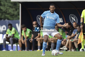 2024-07-16 - Napoli's Brazilian defender Juan Jesus controls the ball during friendly match SSC Napoli Anaune val di Non SSC Napoli's 2024-25 preseason training camp in val di sole in Trentino, Dimaro Folgarida

 - NAPOLI VS ANAUNE VAL DI NON - FRIENDLY MATCH - SOCCER