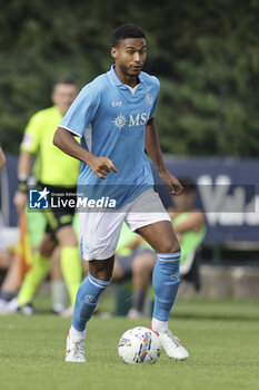 2024-07-16 - Napoli's Swedish midfielder Jens Cajuste during friendly match SSC Napoli Anaune val di Non SSC Napoli's 2024-25 preseason training camp in val di sole in Trentino, Dimaro Folgarida

 - NAPOLI VS ANAUNE VAL DI NON - FRIENDLY MATCH - SOCCER