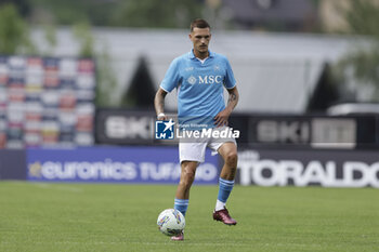 2024-07-16 - Napoli's Spanish defender Rafa Marin during friendly match SSC Napoli Anaune val di Non SSC Napoli's 2024-25 preseason training camp in val di sole in Trentino, Dimaro Folgarida

 - NAPOLI VS ANAUNE VAL DI NON - FRIENDLY MATCH - SOCCER