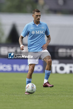 2024-07-16 - Napoli's Spanish defender Rafa Marin during friendly match SSC Napoli Anaune val di Non SSC Napoli's 2024-25 preseason training camp in val di sole in Trentino, Dimaro Folgarida

 - NAPOLI VS ANAUNE VAL DI NON - FRIENDLY MATCH - SOCCER