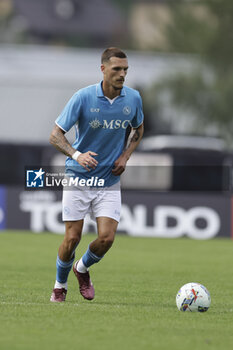 2024-07-16 - Napoli's Spanish defender Rafa Marin during friendly match SSC Napoli Anaune val di Non SSC Napoli's 2024-25 preseason training camp in val di sole in Trentino, Dimaro Folgarida

 - NAPOLI VS ANAUNE VAL DI NON - FRIENDLY MATCH - SOCCER