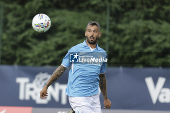 2024-07-16 - Napoli's Italian defender Leonardo Spinazzola during friendly match SSC Napoli Anaune val di Non SSC Napoli's 2024-25 preseason training camp in val di sole in Trentino, Dimaro Folgarida

 - NAPOLI VS ANAUNE VAL DI NON - FRIENDLY MATCH - SOCCER