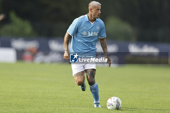 2024-07-16 - Napoli's Italian defender Pasquale Mazzocchi controls the ball during friendly match SSC Napoli Anaune val di Non SSC Napoli's 2024-25 preseason training camp in val di sole in Trentino, Dimaro Folgarida

 - NAPOLI VS ANAUNE VAL DI NON - FRIENDLY MATCH - SOCCER