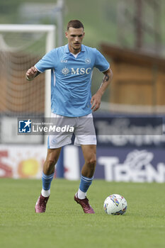 2024-07-16 - Napoli's Spanish defender Rafa Marin controls the ball during friendly match SSC Napoli Anaune val di Non SSC Napoli's 2024-25 preseason training camp in val di sole in Trentino, Dimaro Folgarida

 - NAPOLI VS ANAUNE VAL DI NON - FRIENDLY MATCH - SOCCER