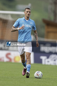 2024-07-16 - Napoli's Spanish defender Rafa Marin controls the ball during friendly match SSC Napoli Anaune val di Non SSC Napoli's 2024-25 preseason training camp in val di sole in Trentino, Dimaro Folgarida

 - NAPOLI VS ANAUNE VAL DI NON - FRIENDLY MATCH - SOCCER