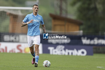 2024-07-16 - Napoli's Spanish defender Rafa Marin controls the ball during friendly match SSC Napoli Anaune val di Non SSC Napoli's 2024-25 preseason training camp in val di sole in Trentino, Dimaro Folgarida

 - NAPOLI VS ANAUNE VAL DI NON - FRIENDLY MATCH - SOCCER