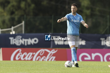 2024-07-16 - Napoli's Kosovar defender Amir Rrahmani controls the ball during friendly match SSC Napoli Anaune val di Non SSC Napoli's 2024-25 preseason training camp in val di sole in Trentino, Dimaro Folgarida

 - NAPOLI VS ANAUNE VAL DI NON - FRIENDLY MATCH - SOCCER