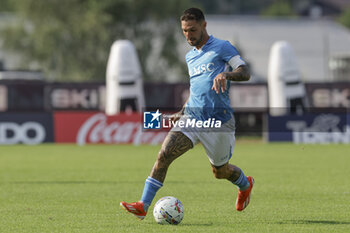 2024-07-16 - Napoli's Italian forward Matteo Politano controls the ball during friendly match SSC Napoli Anaune val di Non SSC Napoli's 2024-25 preseason training camp in val di sole in Trentino, Dimaro Folgarida

 - NAPOLI VS ANAUNE VAL DI NON - FRIENDLY MATCH - SOCCER