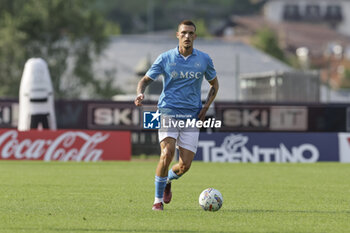 2024-07-16 - Napoli's Spanish defender Rafa Marin controls the ball during friendly match SSC Napoli Anaune val di Non SSC Napoli's 2024-25 preseason training camp in val di sole in Trentino, Dimaro Folgarida

 - NAPOLI VS ANAUNE VAL DI NON - FRIENDLY MATCH - SOCCER