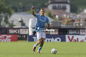 2024-07-16 - Napoli's Spanish defender Rafa Marin controls the ball during friendly match SSC Napoli Anaune val di Non SSC Napoli's 2024-25 preseason training camp in val di sole in Trentino, Dimaro Folgarida

 - NAPOLI VS ANAUNE VAL DI NON - FRIENDLY MATCH - SOCCER