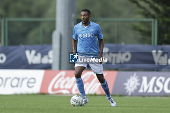 2024-07-16 - Napoli's Brazilian defender Juan Jesus controls the ball during friendly match SSC Napoli Anaune val di Non SSC Napoli's 2024-25 preseason training camp in val di sole in Trentino, Dimaro Folgarida

 - NAPOLI VS ANAUNE VAL DI NON - FRIENDLY MATCH - SOCCER