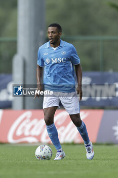 2024-07-16 - Napoli's Brazilian defender Juan Jesus controls the ball during friendly match SSC Napoli Anaune val di Non SSC Napoli's 2024-25 preseason training camp in val di sole in Trentino, Dimaro Folgarida

 - NAPOLI VS ANAUNE VAL DI NON - FRIENDLY MATCH - SOCCER