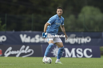 2024-07-16 - Napoli's Kosovar defender Amir Rrahmani controls the ball during friendly match SSC Napoli Anaune val di Non SSC Napoli's 2024-25 preseason training camp in val di sole in Trentino, Dimaro Folgarida

 - NAPOLI VS ANAUNE VAL DI NON - FRIENDLY MATCH - SOCCER