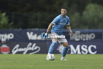 2024-07-16 - Napoli's Kosovar defender Amir Rrahmani controls the ball during friendly match SSC Napoli Anaune val di Non SSC Napoli's 2024-25 preseason training camp in val di sole in Trentino, Dimaro Folgarida

 - NAPOLI VS ANAUNE VAL DI NON - FRIENDLY MATCH - SOCCER