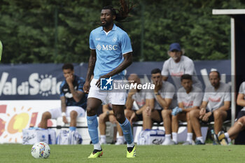 2024-07-16 - Napoli's Cameroonian midfielder Andre Frank Zambo Anguissa controls the ball during friendly match SSC Napoli Anaune val di Non SSC Napoli's 2024-25 preseason training camp in val di sole in Trentino, Dimaro Folgarida

 - NAPOLI VS ANAUNE VAL DI NON - FRIENDLY MATCH - SOCCER