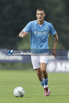 2024-07-16 - Napoli's Spanish defender Rafa Marin controls the ball during friendly match SSC Napoli Anaune val di Non SSC Napoli's 2024-25 preseason training camp in val di sole in Trentino, Dimaro Folgarida

 - NAPOLI VS ANAUNE VAL DI NON - FRIENDLY MATCH - SOCCER