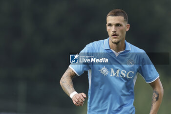 2024-07-16 - Napoli's Spanish defender Rafa Marin looks during friendly match SSC Napoli Anaune val di Non SSC Napoli's 2024-25 preseason training camp in val di sole in Trentino, Dimaro Folgarida

 - NAPOLI VS ANAUNE VAL DI NON - FRIENDLY MATCH - SOCCER