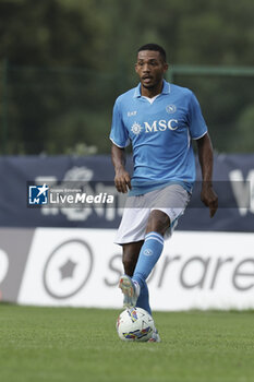 2024-07-16 - Napoli's Brazilian defender Juan Jesus controls the ball during friendly match SSC Napoli Anaune val di Non SSC Napoli's 2024-25 preseason training camp in val di sole in Trentino, Dimaro Folgarida

 - NAPOLI VS ANAUNE VAL DI NON - FRIENDLY MATCH - SOCCER