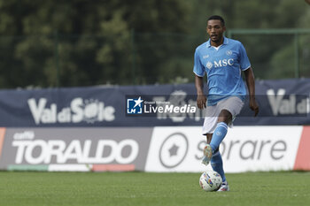 2024-07-16 - Napoli's Brazilian defender Juan Jesus controls the ball during friendly match SSC Napoli Anaune val di Non SSC Napoli's 2024-25 preseason training camp in val di sole in Trentino, Dimaro Folgarida

 - NAPOLI VS ANAUNE VAL DI NON - FRIENDLY MATCH - SOCCER