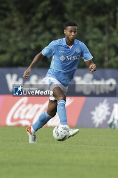 2024-07-16 - Napoli's Swedish midfielder Jens Cajuste controls the ball during friendly match SSC Napoli Anaune val di Non SSC Napoli's 2024-25 preseason training camp in val di sole in Trentino, Dimaro Folgarida

 - NAPOLI VS ANAUNE VAL DI NON - FRIENDLY MATCH - SOCCER