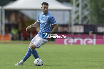 2024-07-16 - Napoli's Kosovar defender Amir Rrahmani controls the ball during friendly match SSC Napoli Anaune val di Non SSC Napoli's 2024-25 preseason training camp in val di sole in Trentino, Dimaro Folgarida

 - NAPOLI VS ANAUNE VAL DI NON - FRIENDLY MATCH - SOCCER