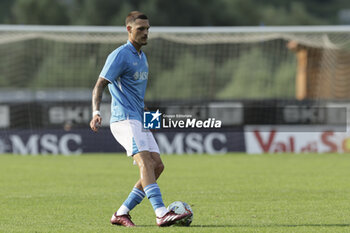 2024-07-16 - Napoli's Spanish defender Rafa Marin controls the ball during friendly match SSC Napoli Anaune val di Non SSC Napoli's 2024-25 preseason training camp in val di sole in Trentino, Dimaro Folgarida

 - NAPOLI VS ANAUNE VAL DI NON - FRIENDLY MATCH - SOCCER