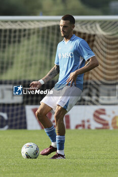 2024-07-16 - Napoli's Spanish defender Rafa Marin controls the ball during friendly match SSC Napoli Anaune val di Non SSC Napoli's 2024-25 preseason training camp in val di sole in Trentino, Dimaro Folgarida

 - NAPOLI VS ANAUNE VAL DI NON - FRIENDLY MATCH - SOCCER