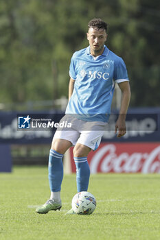 2024-07-16 - Napoli's Kosovar defender Amir Rrahmani controls the ball during friendly match SSC Napoli Anaune val di Non SSC Napoli's 2024-25 preseason training camp in val di sole in Trentino, Dimaro Folgarida

 - NAPOLI VS ANAUNE VAL DI NON - FRIENDLY MATCH - SOCCER