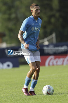 2024-07-16 - Napoli's Spanish defender Rafa Marin controls the ball during friendly match SSC Napoli Anaune val di Non SSC Napoli's 2024-25 preseason training camp in val di sole in Trentino, Dimaro Folgarida

 - NAPOLI VS ANAUNE VAL DI NON - FRIENDLY MATCH - SOCCER