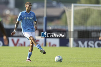 2024-07-16 - Napoli's Spanish defender Rafa Marin controls the ball during friendly match SSC Napoli Anaune val di Non SSC Napoli's 2024-25 preseason training camp in val di sole in Trentino, Dimaro Folgarida

 - NAPOLI VS ANAUNE VAL DI NON - FRIENDLY MATCH - SOCCER