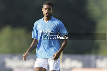 2024-07-16 - Napoli's Swedish midfielder Jens Cajuste looks during friendly match SSC Napoli Anaune val di Non SSC Napoli's 2024-25 preseason training camp in val di sole in Trentino, Dimaro Folgarida

 - NAPOLI VS ANAUNE VAL DI NON - FRIENDLY MATCH - SOCCER