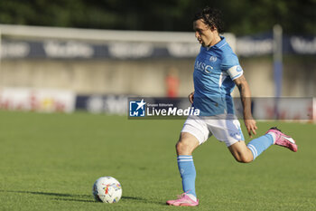 2024-07-16 - Napoli's Portuguese defender Mario Rui controls the ball during friendly match SSC Napoli Anaune val di Non SSC Napoli's 2024-25 preseason training camp in val di sole in Trentino, Dimaro Folgarida

 - NAPOLI VS ANAUNE VAL DI NON - FRIENDLY MATCH - SOCCER