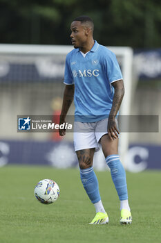 2024-07-16 - Napoli's Brazilian defender Natan controls the ball during friendly match SSC Napoli Anaune val di Non SSC Napoli's 2024-25 preseason training camp in val di sole in Trentino, Dimaro Folgarida

 - NAPOLI VS ANAUNE VAL DI NON - FRIENDLY MATCH - SOCCER