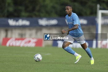 2024-07-16 - Napoli's Brazilian defender Natan controls the ball during friendly match SSC Napoli Anaune val di Non SSC Napoli's 2024-25 preseason training camp in val di sole in Trentino, Dimaro Folgarida

 - NAPOLI VS ANAUNE VAL DI NON - FRIENDLY MATCH - SOCCER