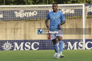 2024-07-16 - Napoli's Brazilian defender Natan controls the ball during friendly match SSC Napoli Anaune val di Non SSC Napoli's 2024-25 preseason training camp in val di sole in Trentino, Dimaro Folgarida

 - NAPOLI VS ANAUNE VAL DI NON - FRIENDLY MATCH - SOCCER