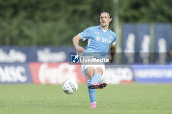 2024-07-16 - Napoli's Portuguese defender Mario Rui controls the ball during friendly match SSC Napoli Anaune val di Non SSC Napoli's 2024-25 preseason training camp in val di sole in Trentino, Dimaro Folgarida

 - NAPOLI VS ANAUNE VAL DI NON - FRIENDLY MATCH - SOCCER