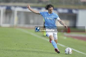 2024-07-16 - Napoli's Portuguese defender Mario Rui controls the ball during friendly match SSC Napoli Anaune val di Non SSC Napoli's 2024-25 preseason training camp in val di sole in Trentino, Dimaro Folgarida

 - NAPOLI VS ANAUNE VAL DI NON - FRIENDLY MATCH - SOCCER