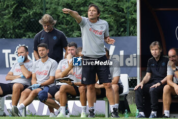 2024-07-20 - Napoli’s Italian coach Antonio Conte during friendly match SSC Napoli vs Mantova in SSC Napoli's 2024-25 preseason training camp in val di sole in Trentino, Dimaro Folgarida

 - NAPOLI VS MANTOVA - FRIENDLY MATCH - SOCCER