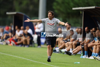 2024-07-20 - Napoli’s Italian coach Antonio Conte during friendly match SSC Napoli vs Mantova in SSC Napoli's 2024-25 preseason training camp in val di sole in Trentino, Dimaro Folgarida

 - NAPOLI VS MANTOVA - FRIENDLY MATCH - SOCCER