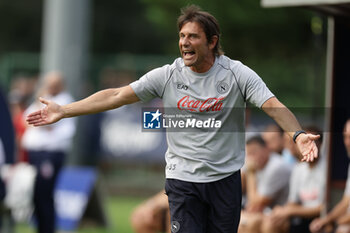 2024-07-20 - Napoli’s Italian coach Antonio Conte during friendly match SSC Napoli vs Mantova in SSC Napoli's 2024-25 preseason training camp in val di sole in Trentino, Dimaro Folgarida

 - NAPOLI VS MANTOVA - FRIENDLY MATCH - SOCCER