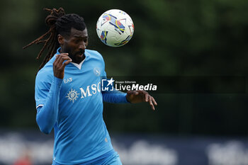 2024-07-20 - Napoli's Cameroonian midfielder Andre Frank Zambo Anguissa controls the ball during friendly match SSC Napoli vs Mantova in SSC Napoli's 2024-25 preseason training camp in val di sole in Trentino, Dimaro Folgarida

 - NAPOLI VS MANTOVA - FRIENDLY MATCH - SOCCER