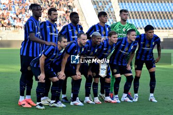 2024-08-02 - Players inter lineup - PISA SC VS INTER - FC INTERNAZIONALE - FRIENDLY MATCH - SOCCER