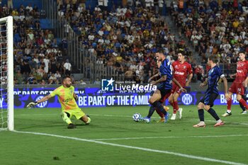 2024-08-02 - Nicolo' Barella (Inter) fails an opportunity - PISA SC VS INTER - FC INTERNAZIONALE - FRIENDLY MATCH - SOCCER