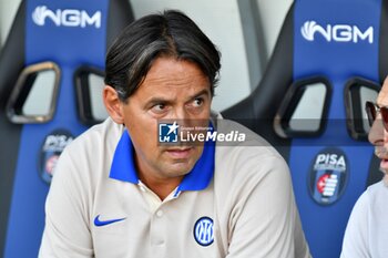 2024-08-02 - Head coach of Inter Simone Inzaghil - PISA SC VS INTER - FC INTERNAZIONALE - FRIENDLY MATCH - SOCCER