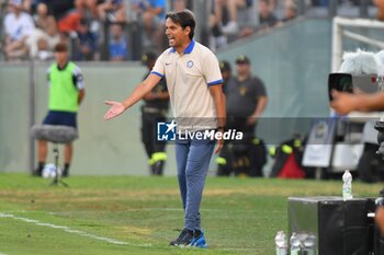 2024-08-02 - Head coach of Inter Simone Inzaghi - PISA SC VS INTER - FC INTERNAZIONALE - FRIENDLY MATCH - SOCCER